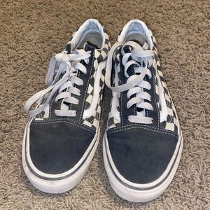 vans checkered old skool shoes